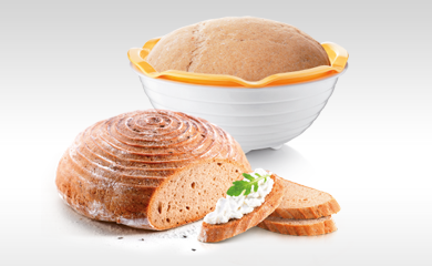 Košík s miskou na domáci chlieb DELLA CASA