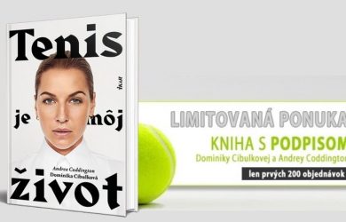 Kniha s podpisom Dominika Cibulková Tenis je môj život