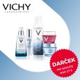 Pri nákupe produktov Vichy nad 27 € získate darčekovú taštičku ako darček.