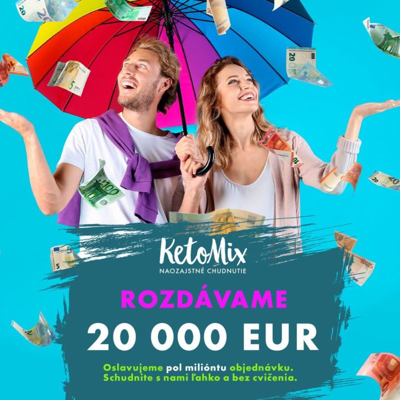 KetoMix rozdáva 20.000€ na nákupy